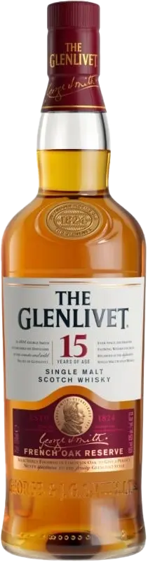 WHISKY THE GLENLIVET 15YO X700 ML*VT              