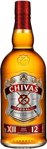 WHISKY CHIVAS 12 AÑOS X 1000 CC  